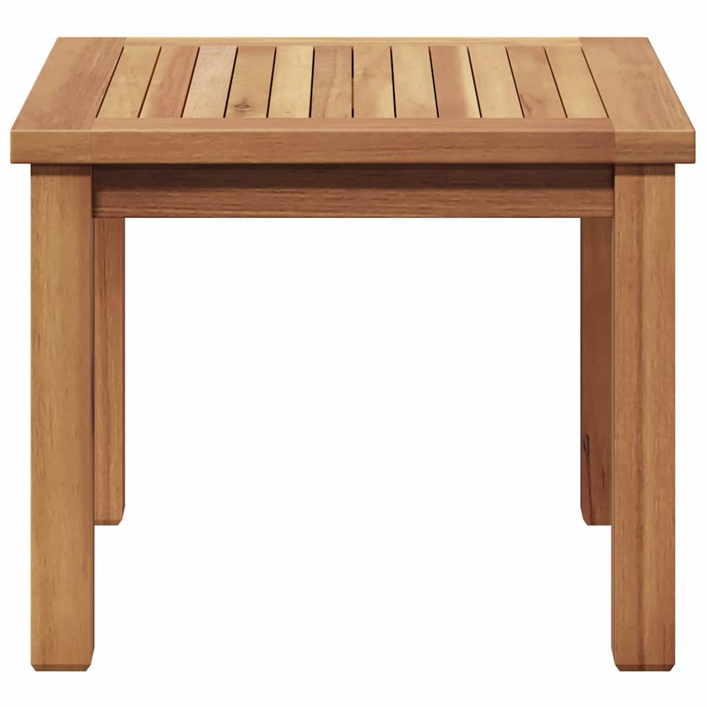 Couchtisch Braun 45 x 45 x 36 cm Massivholz Teak