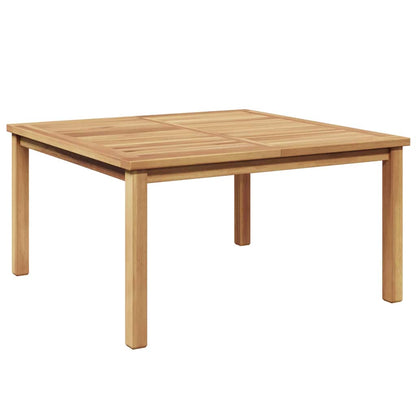 vidaXL Couchtisch Braun 85 x 85 x 45 cm Massivholz Teak