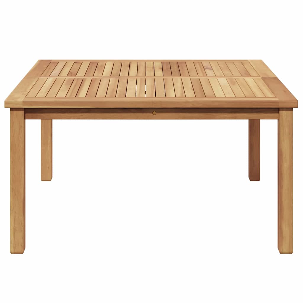 vidaXL Couchtisch Braun 85 x 85 x 45 cm Massivholz Teak