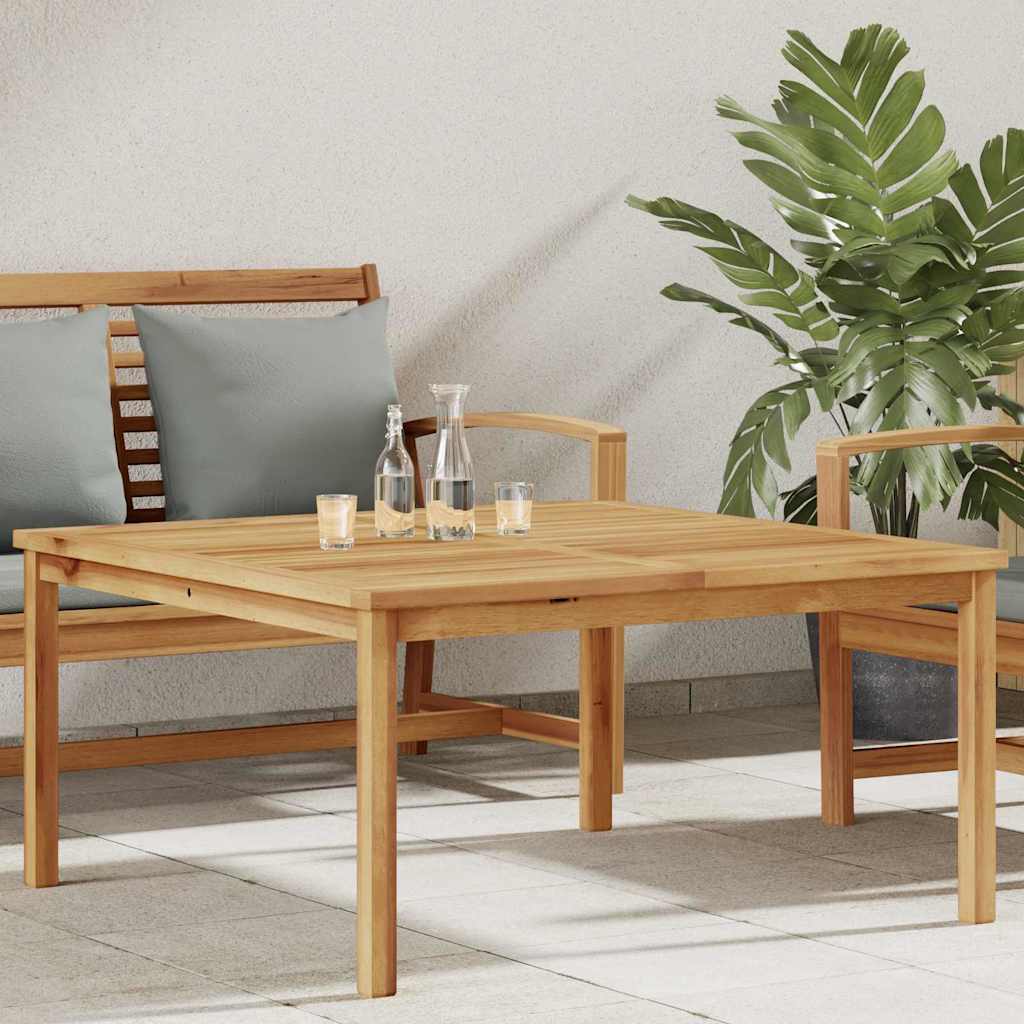 Couchtisch Braun 110 x 110 x 45 cm Massivholz Teak