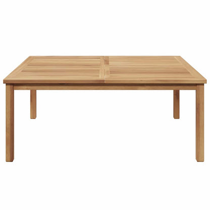 Couchtisch Braun 110 x 110 x 45 cm Massivholz Teak