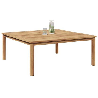 Couchtisch Braun 110 x 110 x 45 cm Massivholz Teak