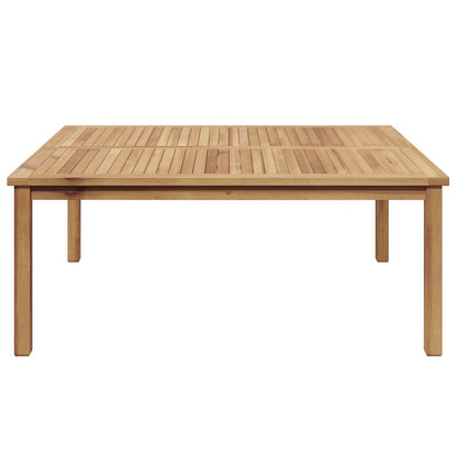Couchtisch Braun 110 x 110 x 45 cm Massivholz Teak