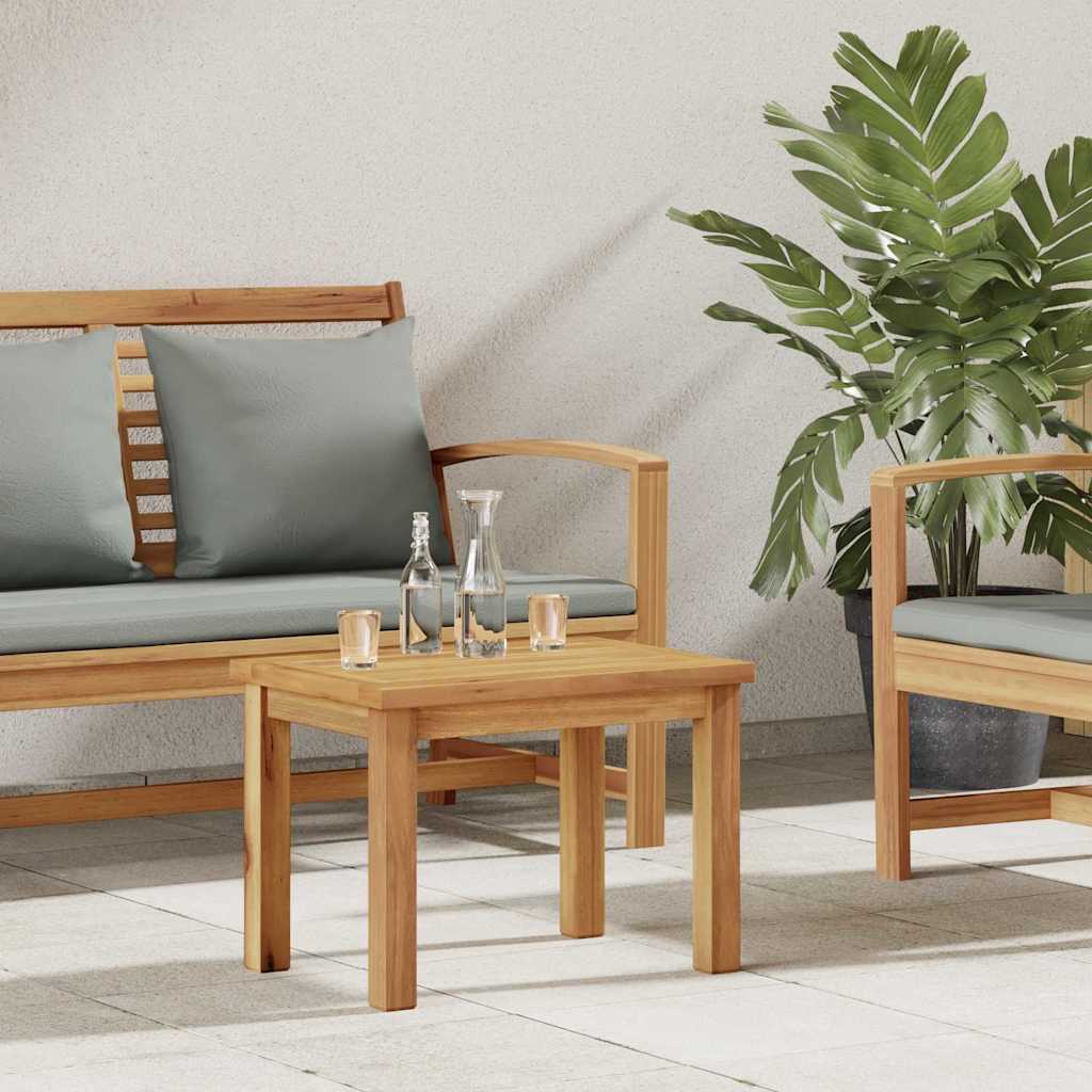 vidaXL Couchtisch Braun 50 x 35 x 36 cm Massivholz Teak