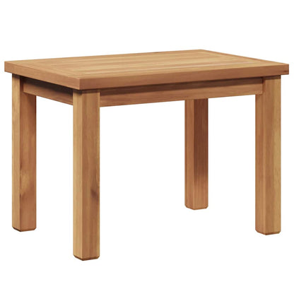vidaXL Couchtisch Braun 50 x 35 x 36 cm Massivholz Teak