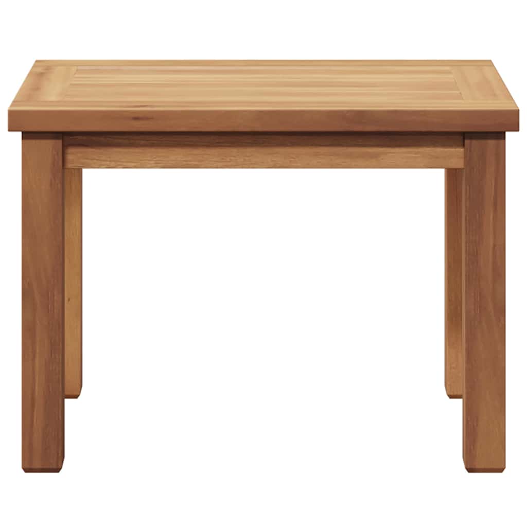 vidaXL Couchtisch Braun 50 x 35 x 36 cm Massivholz Teak