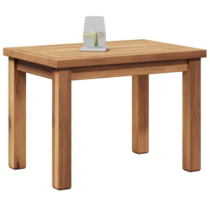 vidaXL Couchtisch Braun 50 x 35 x 36 cm Massivholz Teak