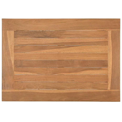 vidaXL Couchtisch Braun 50 x 35 x 36 cm Massivholz Teak
