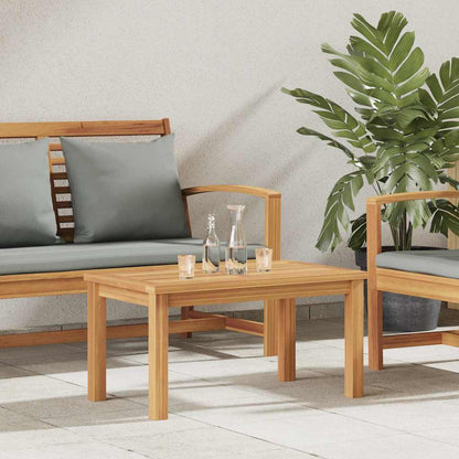 vidaXL Couchtisch Braun 70 x 40 x 36 cm Massivholz Teak