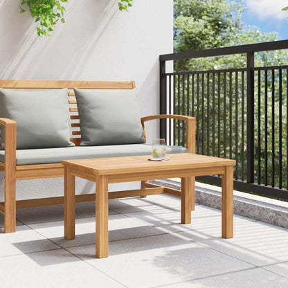 vidaXL Couchtisch Braun 70 x 40 x 36 cm Massivholz Teak