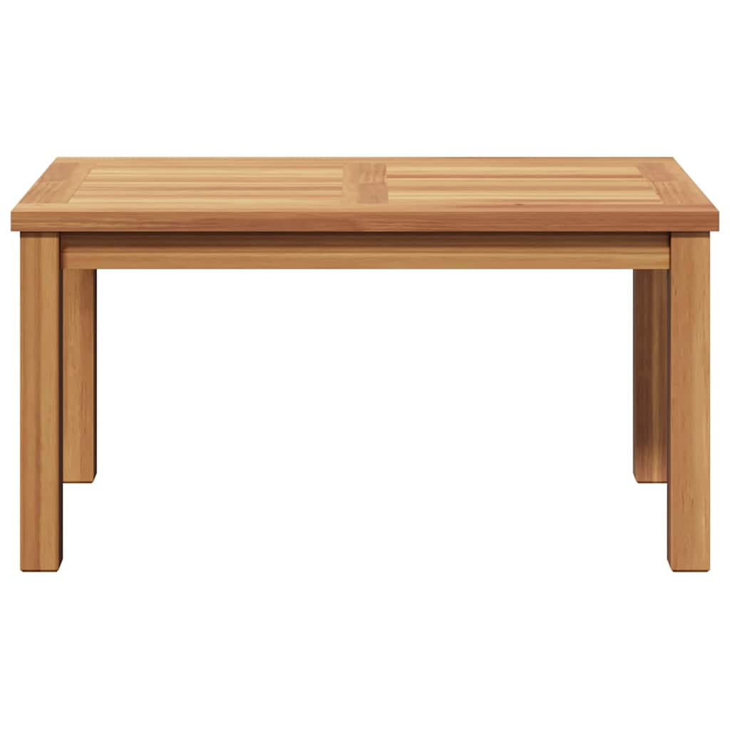 vidaXL Couchtisch Braun 70 x 40 x 36 cm Massivholz Teak