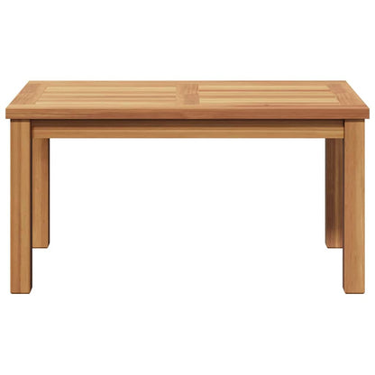 vidaXL Couchtisch Braun 70 x 40 x 36 cm Massivholz Teak
