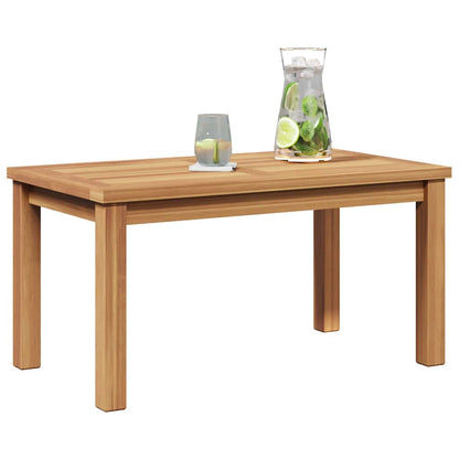 vidaXL Couchtisch Braun 70 x 40 x 36 cm Massivholz Teak
