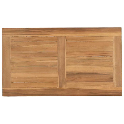 vidaXL Couchtisch Braun 70 x 40 x 36 cm Massivholz Teak