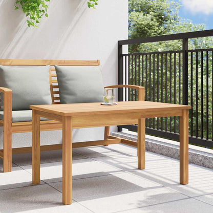 vidaXL Couchtisch Braun 90 x 50 x 45,5 cm Massivholz Teak