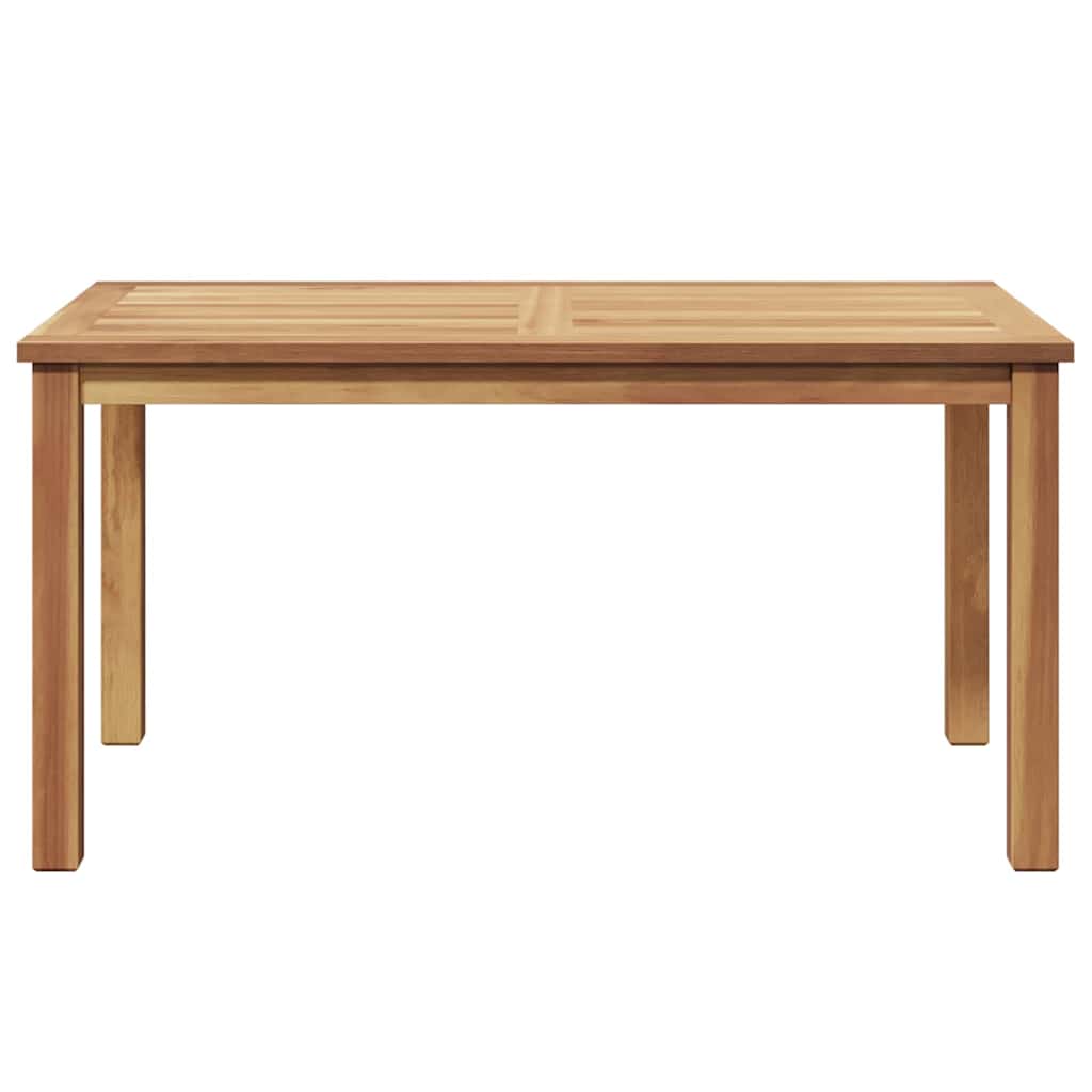 vidaXL Couchtisch Braun 90 x 50 x 45,5 cm Massivholz Teak