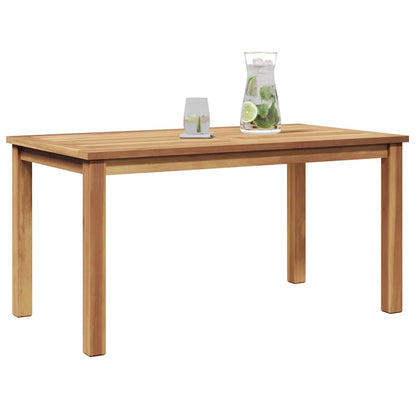 vidaXL Couchtisch Braun 90 x 50 x 45,5 cm Massivholz Teak