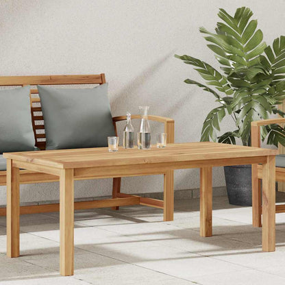 Couchtisch Braun 110 x 55 x 45 cm Massivholz Teak