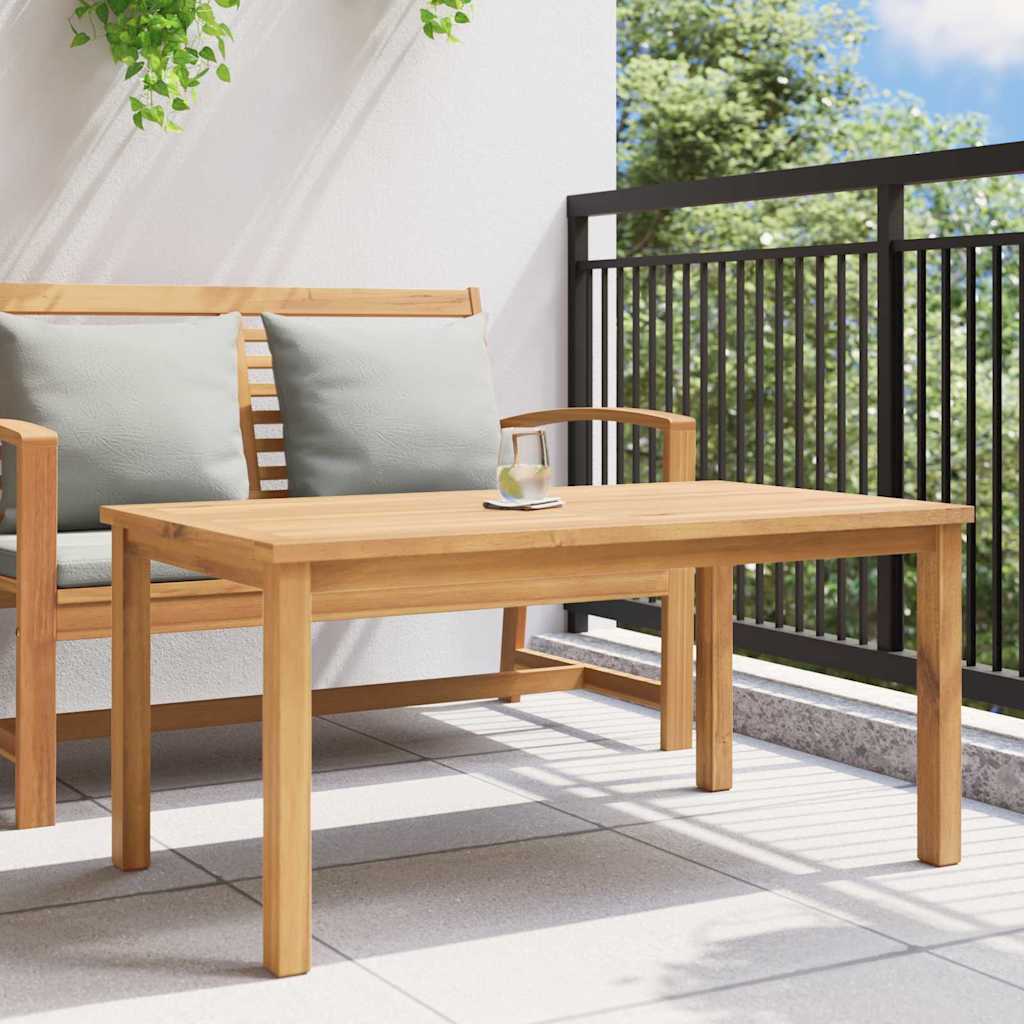 Couchtisch Braun 110 x 55 x 45 cm Massivholz Teak