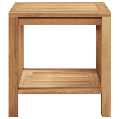 vidaXL Couchtisch Braun 45 x 45 x 45 cm Teak-Massivholz