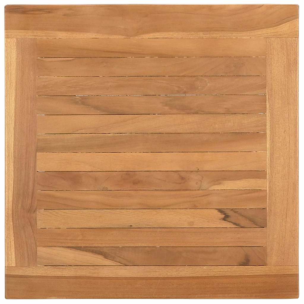 vidaXL Couchtisch Braun 45 x 45 x 45 cm Teak-Massivholz
