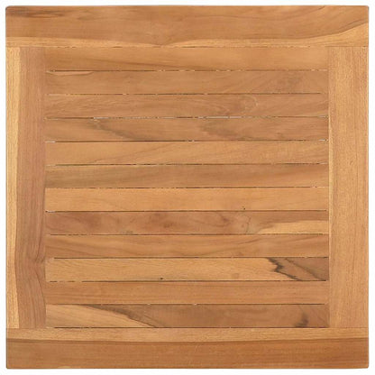 vidaXL Couchtisch Braun 45 x 45 x 45 cm Teak-Massivholz