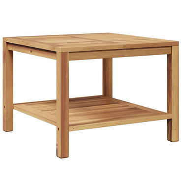vidaXL Couchtisch Braun 60 x 60 x 45 cm Teak-Massivholz