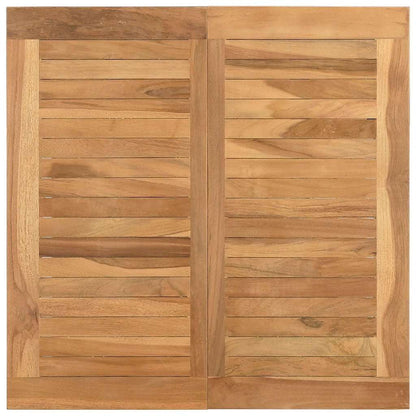 vidaXL Couchtisch Braun 60 x 60 x 45 cm Teak-Massivholz