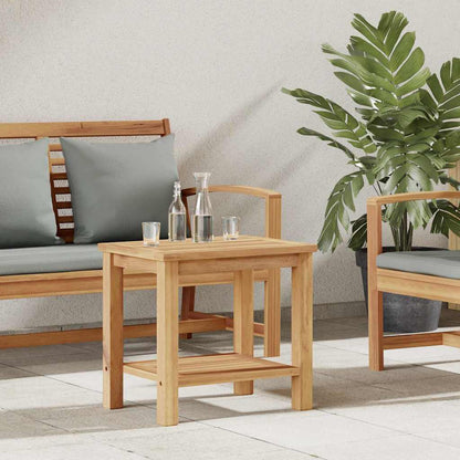 vidaXL Couchtisch Braun 50 x 35 x 45 cm Teak-Massivholz