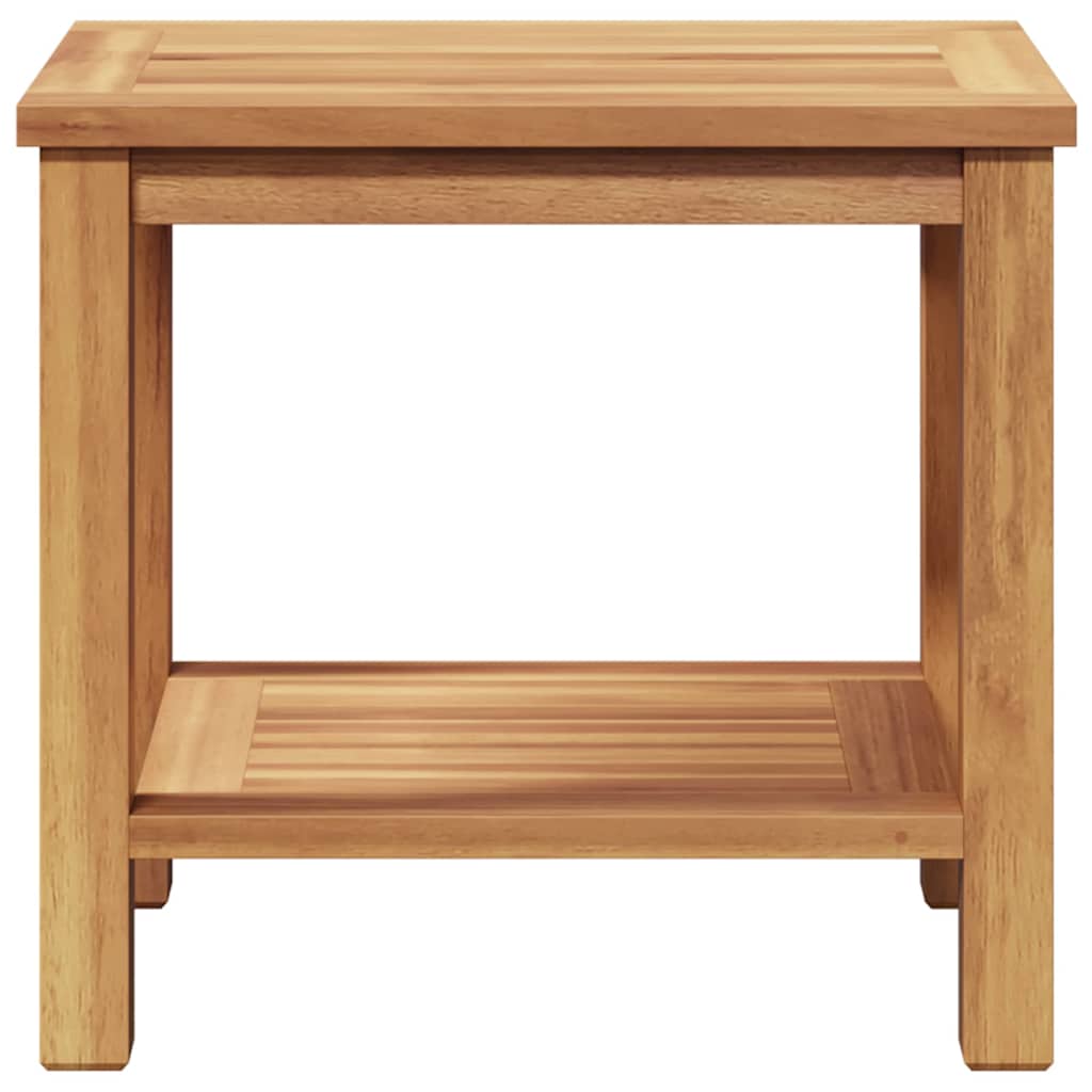 vidaXL Couchtisch Braun 50 x 35 x 45 cm Teak-Massivholz
