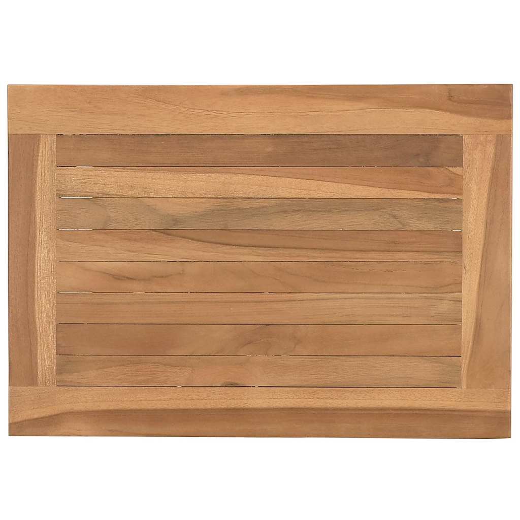 vidaXL Couchtisch Braun 50 x 35 x 45 cm Teak-Massivholz