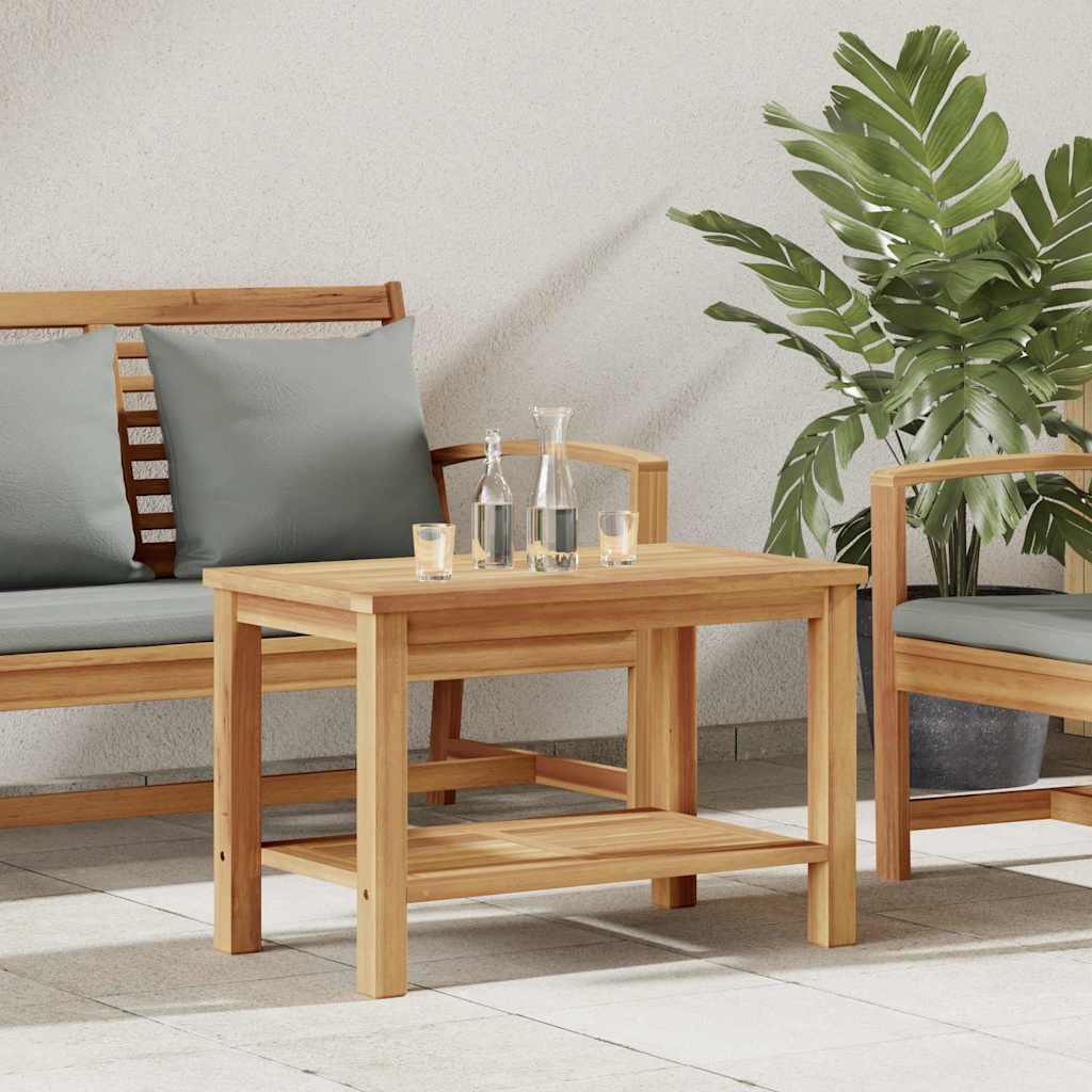 Couchtisch Braun 70 x 40 x 45 cm Teak-Massivholz