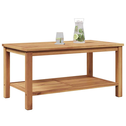 Couchtisch Braun 90 x 50 x 45 cm Teak-Massivholz