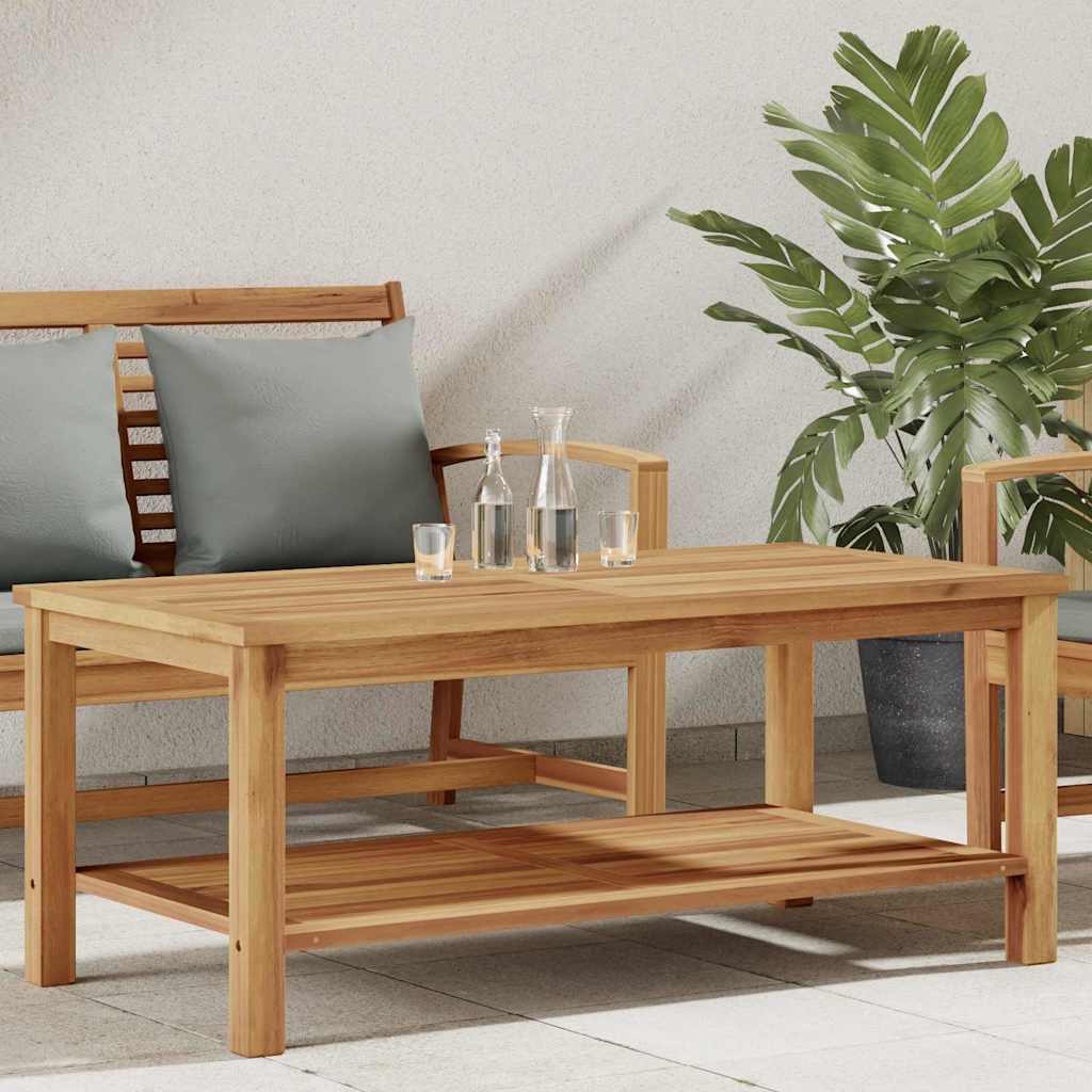 Couchtisch Braun 110 x 55 x 45 cm Teak-Massivholz