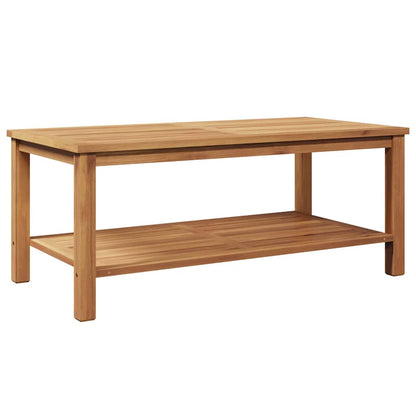 Couchtisch Braun 110 x 55 x 45 cm Teak-Massivholz