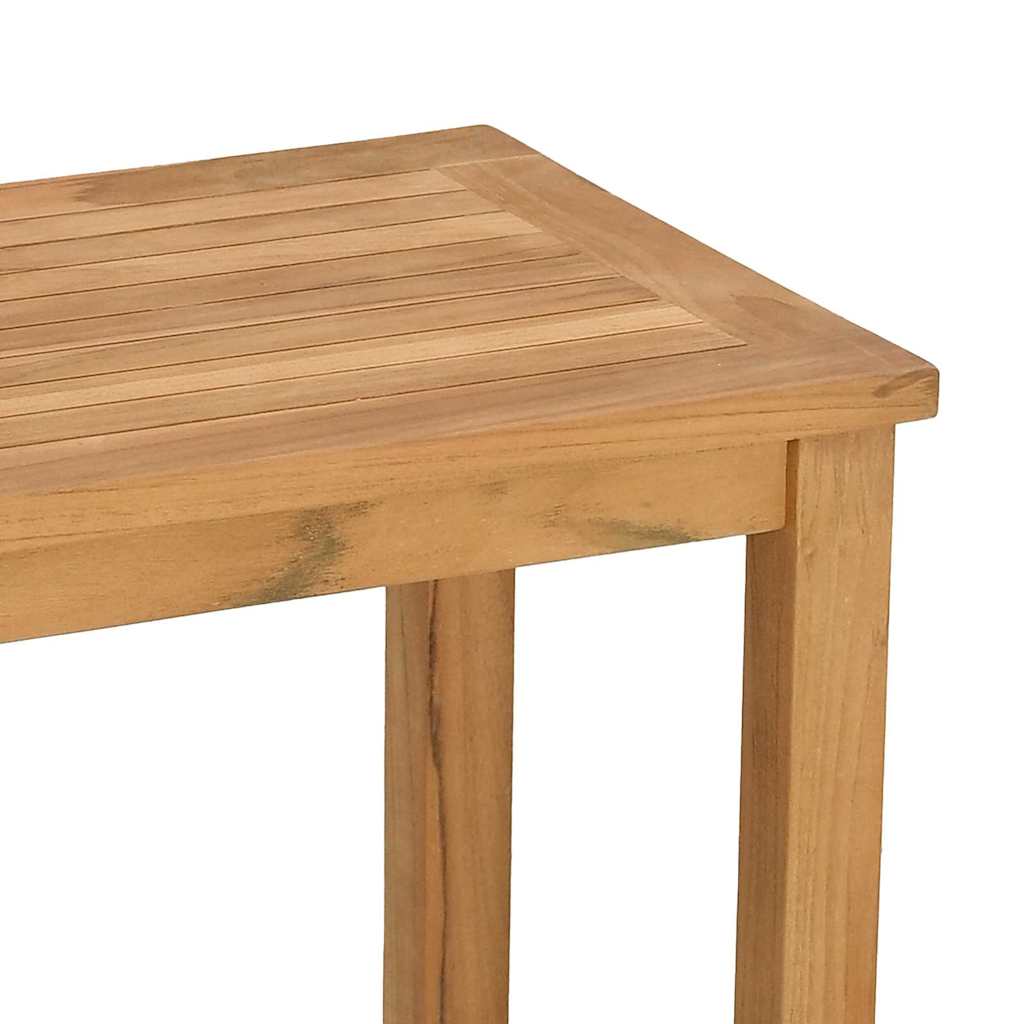 vidaXL Konsolentisch Braun 85 x 35 x 75 cm Massivholz Teak