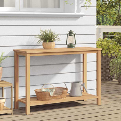 vidaXL Konsolentisch Braun 110 x 40 x 45 cm Massivholz Teak