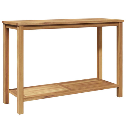 vidaXL Konsolentisch Braun 110 x 40 x 45 cm Massivholz Teak