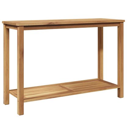 vidaXL Konsolentisch Braun 110 x 40 x 45 cm Massivholz Teak