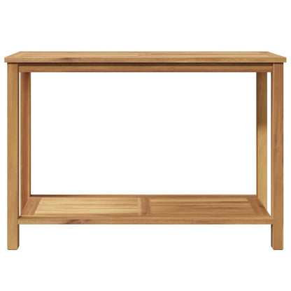 vidaXL Konsolentisch Braun 110 x 40 x 45 cm Massivholz Teak