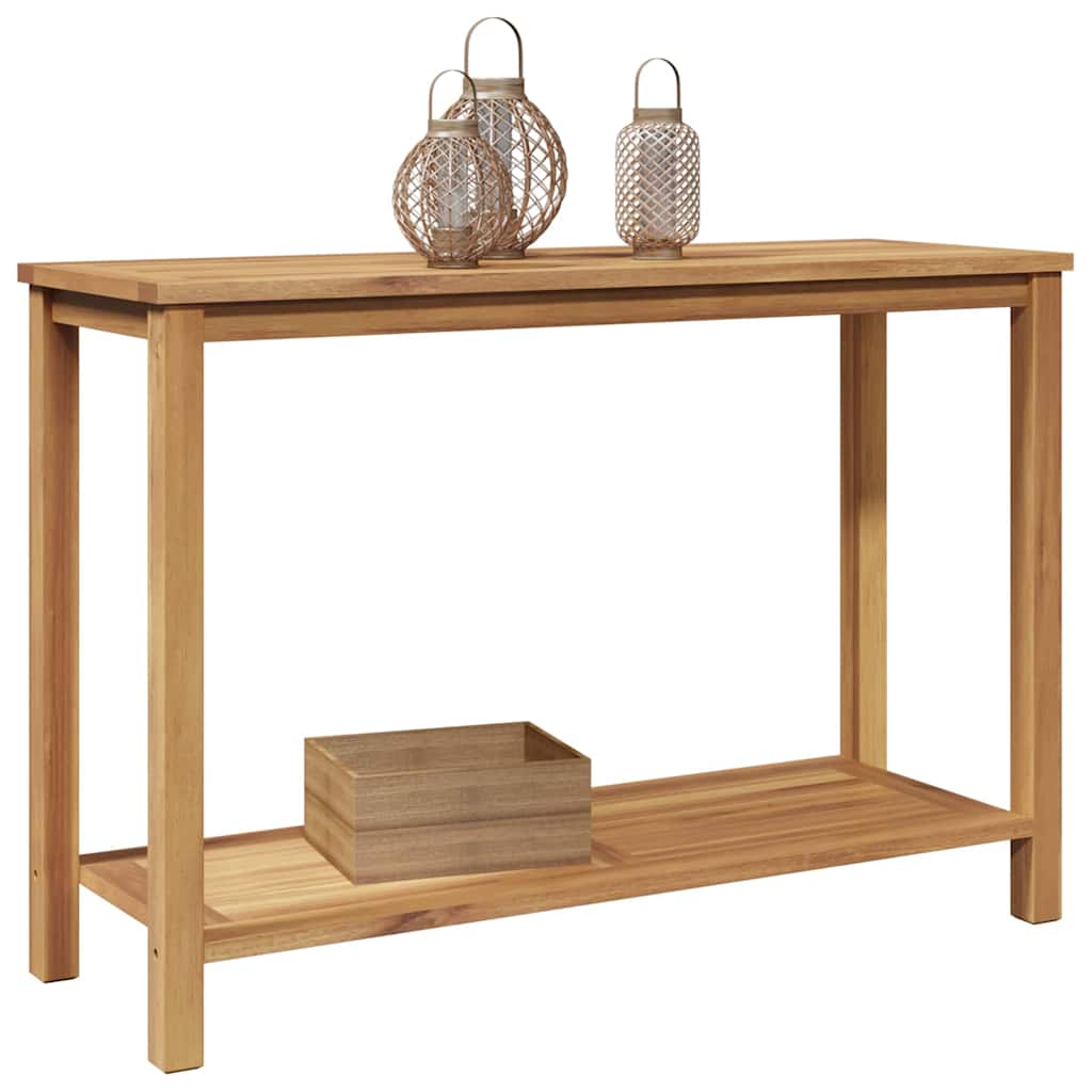 vidaXL Konsolentisch Braun 110 x 40 x 45 cm Massivholz Teak