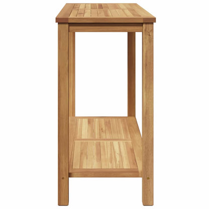 vidaXL Konsolentisch Braun 110 x 40 x 45 cm Massivholz Teak