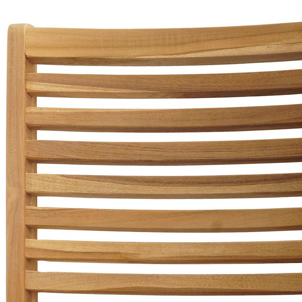 vidaXL Gartenstühle 2 pcs Braun 52 x 64,5 x 108 cm Massivholz Akazie