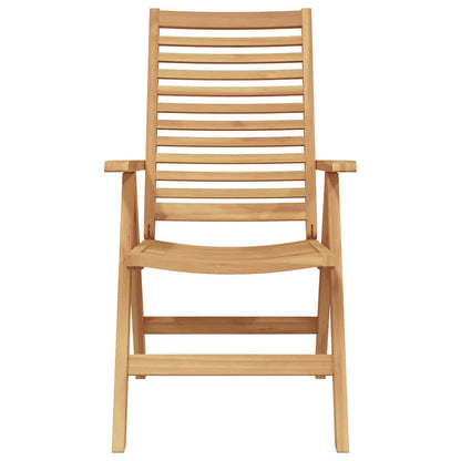 vidaXL Gartenstühle 2 pcs Braun 52 x 64,5 x 108 cm Massivholz Akazie