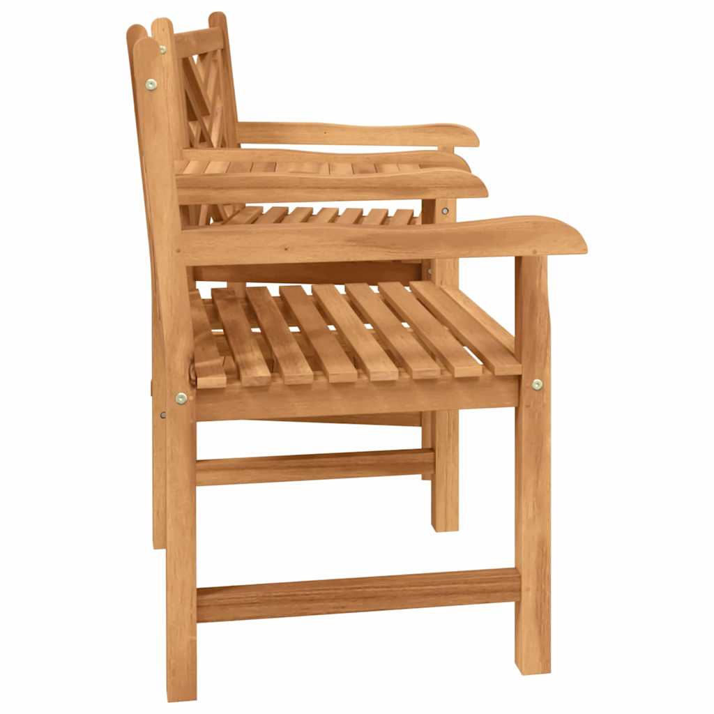 vidaXL Chaise marron 152 x 63 x 89 cm bois de teck massif