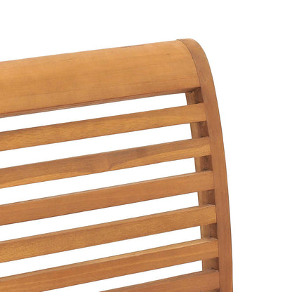 vidaXL Esszimmerstuhl 4 pcs Braun 62 x 55 x 94 cm Massivholz Teak