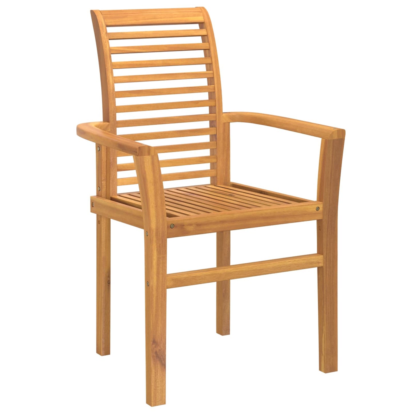 vidaXL Esszimmerstuhl 4 pcs Braun 62 x 55 x 94 cm Massivholz Teak