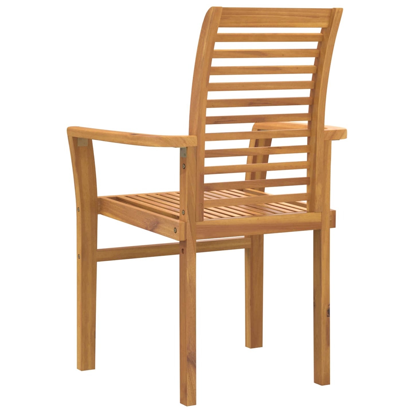 vidaXL Esszimmerstuhl 4 pcs Braun 62 x 55 x 94 cm Massivholz Teak