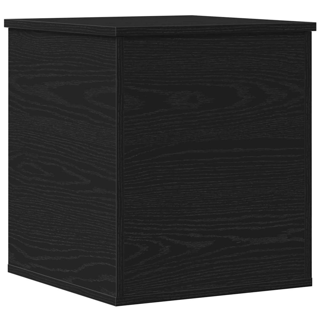 Aufbewahrungsbox Schwarz Eichen-Optik 40 x 42 x 46 cm