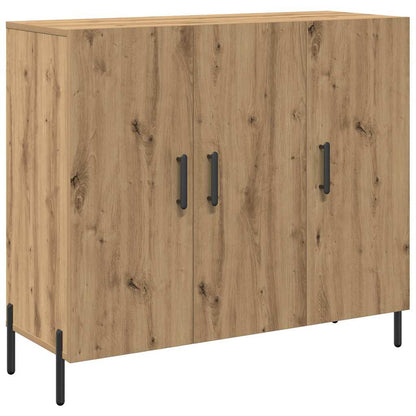 Sideboard Artisan-Eiche 90 x 34 x 80 cm Holzwerkstoff
